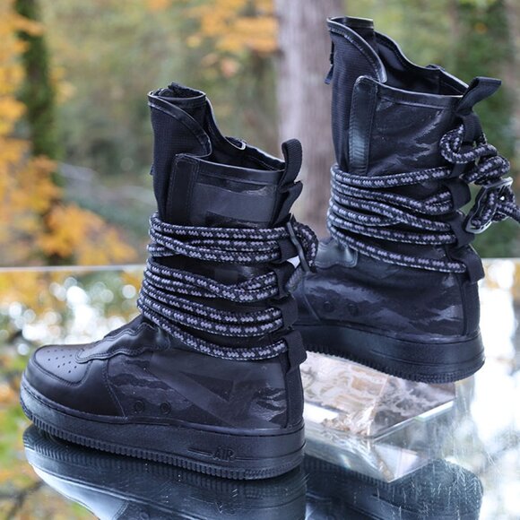Nike SF Air Force 1 High Black - Picture 12 of 13